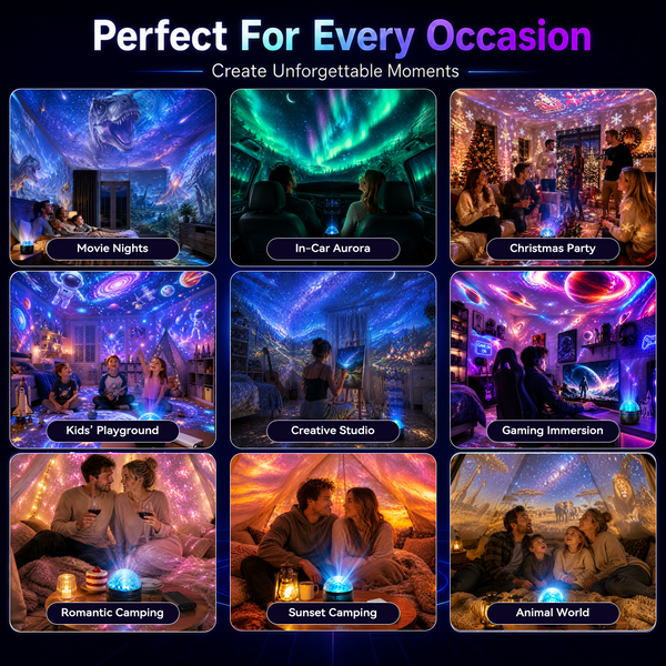 CosmoSphere™ 360° Dynamic Galaxy Sky Projector