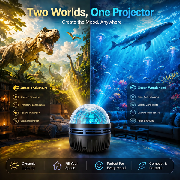CosmoSphere™ 360° Dynamic Galaxy Sky Projector