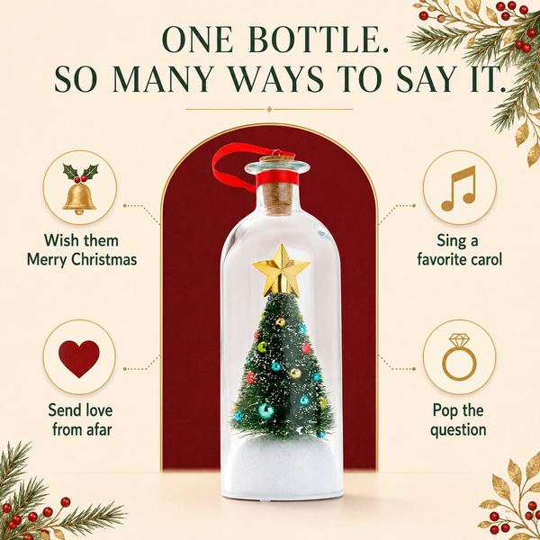MerryMemo™ Recordable Christmas Tree Keepsake