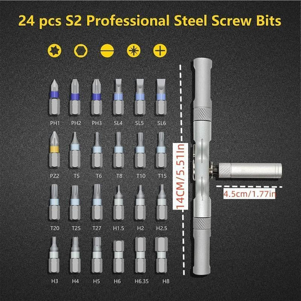 ProGrip™ - Fast, Organized Screwdriving with Magnetic Precision