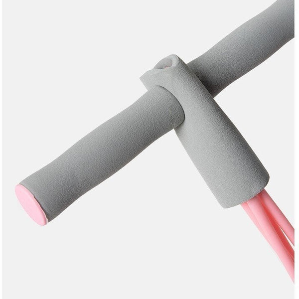 21 Fitness Resistance Bands-4 Tube Pedal Ankle Puller