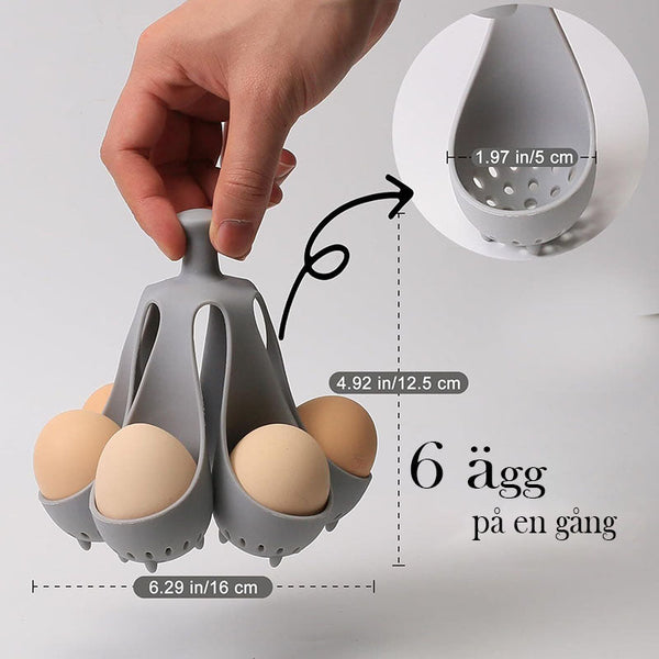 EggEase™ - Perfectly Poach Multiple Eggs Effortlessly Every Time