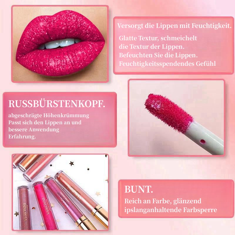 1+1 FREE | DiamondShine Liquid Lipstick™  Say Goodbye to Sticky, Heavy Lip Gloss