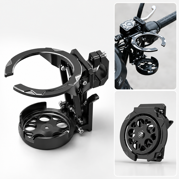 MotoGrip™ Foldable Motorcycle Drink Holder