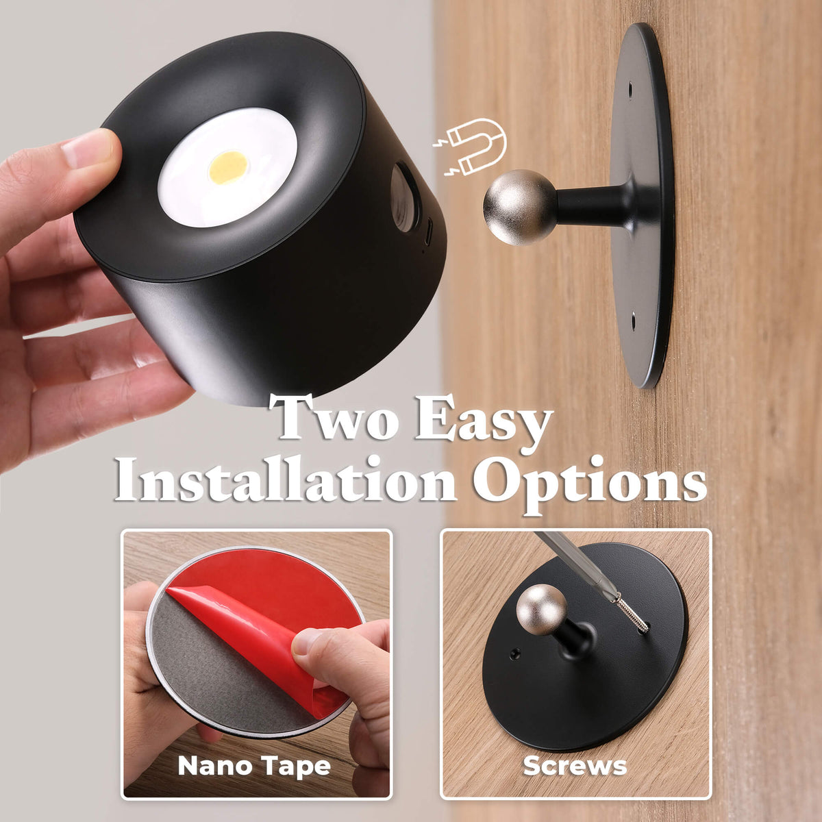 LumaHalo™ Wireless Smart Accent Wall Light