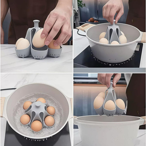 EggEase™ - Perfectly Poach Multiple Eggs Effortlessly Every Time