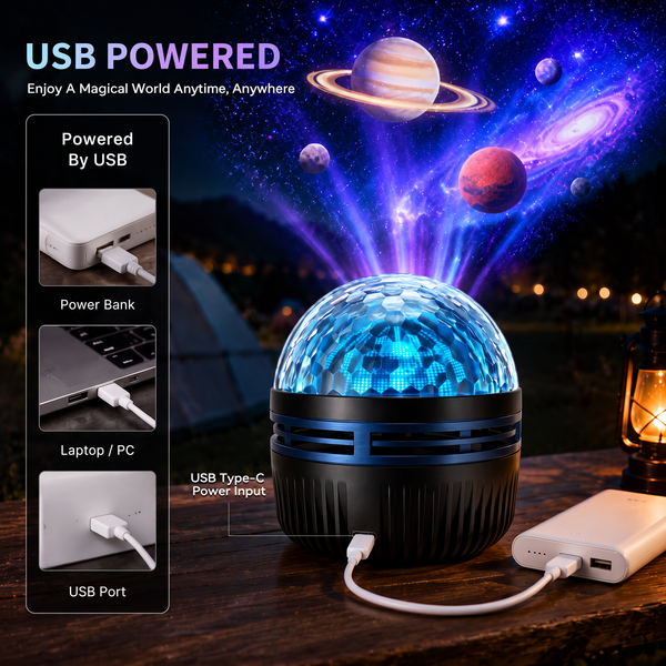 CosmoSphere™ 360° Dynamic Galaxy Sky Projector