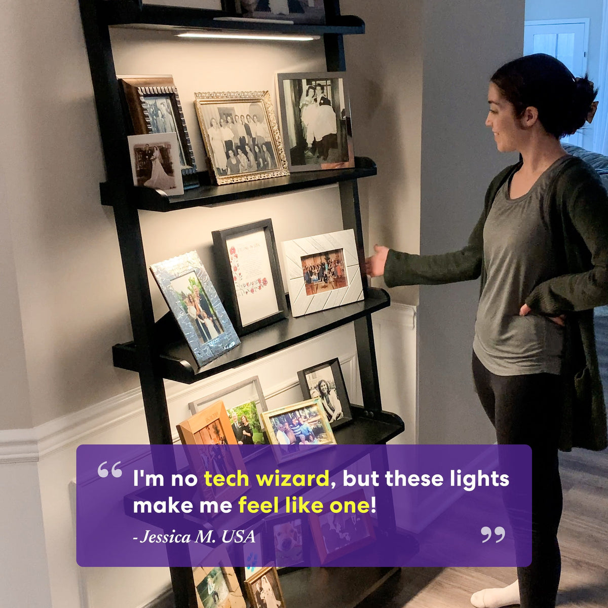 LumiGlide™ Wireless Peel-and-Stick Utility Light
