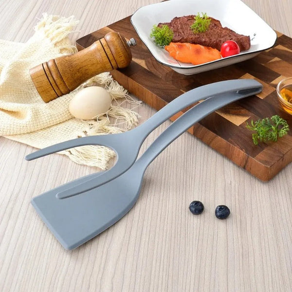 FlexiGrip™ - Flip and Lift Food Easily Without Damaging Pans