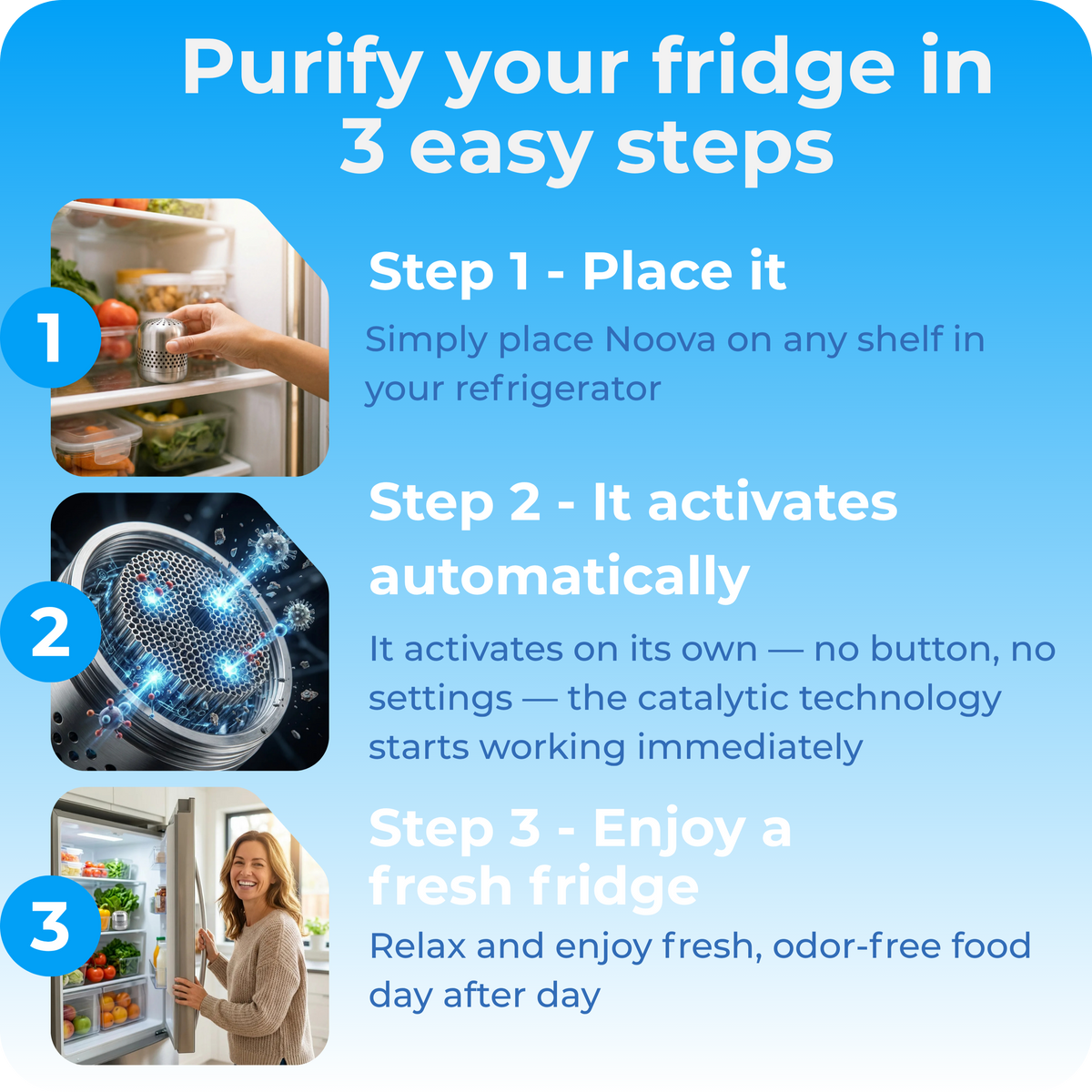 Noova™ Fridge Purifier