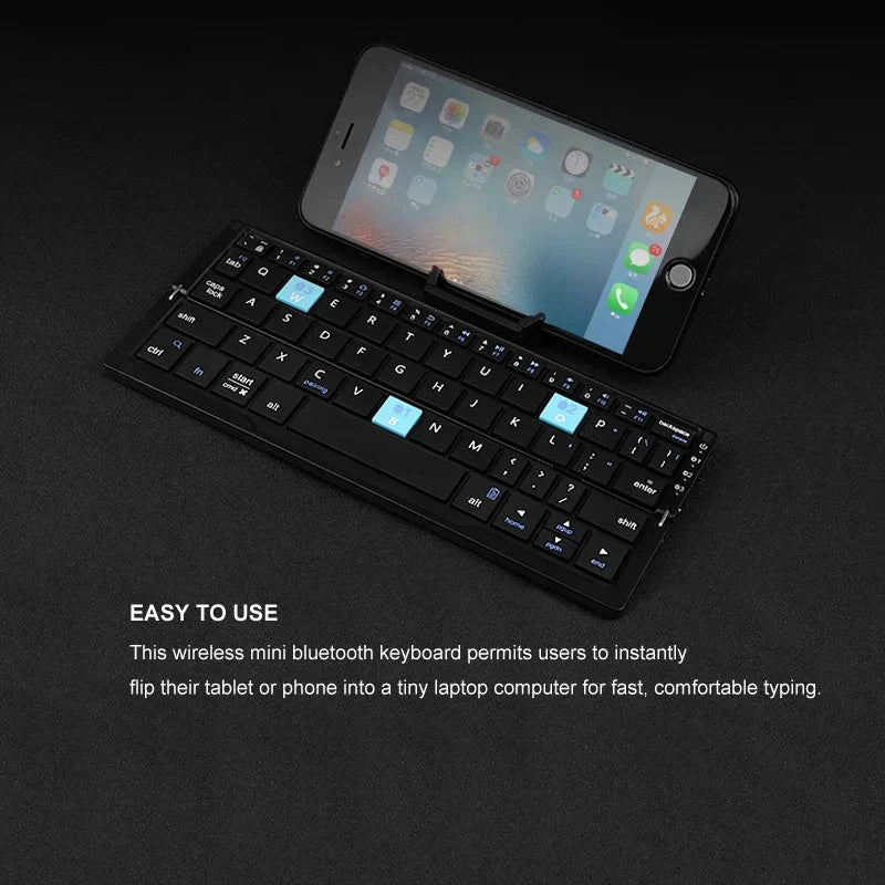 PocketNova™ Portable Foldable Bluetooth Keyboard