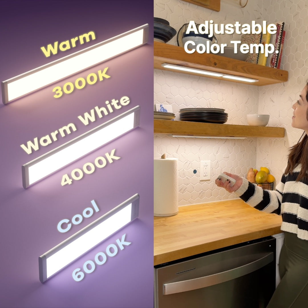 LumiGlide™ Wireless Peel-and-Stick Utility Light