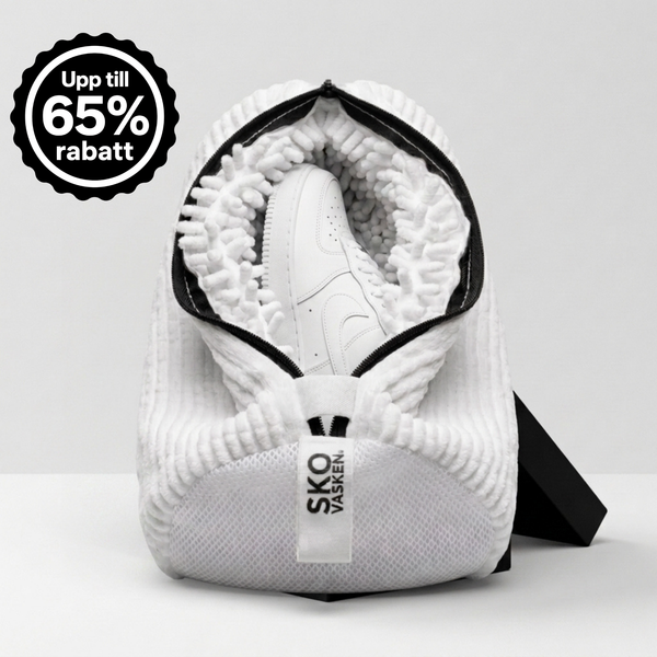 Get clean shoes in just 30 minutes straight from the washing machine