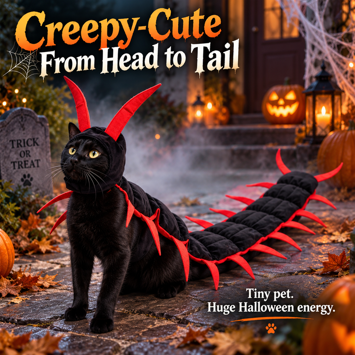 CreepPaws™ 3D Crawling Centipede Pet Costume