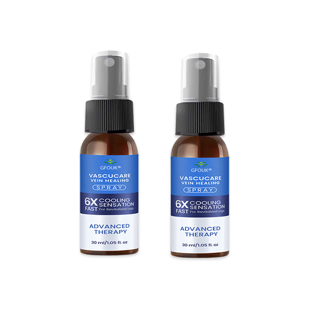 🇺🇸🏆✅🌿GFOUK® VascuCare Vein Healing Spray(Designed for Varicose veins, Spider veins, Deep vein Thrombosis, Chronic venous insufficiency, Venous ulcers, Thrombophlebitis and other venous issues)