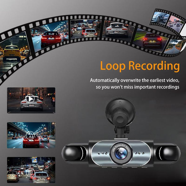 Full View Dashcam System Captures Every Driving Angle