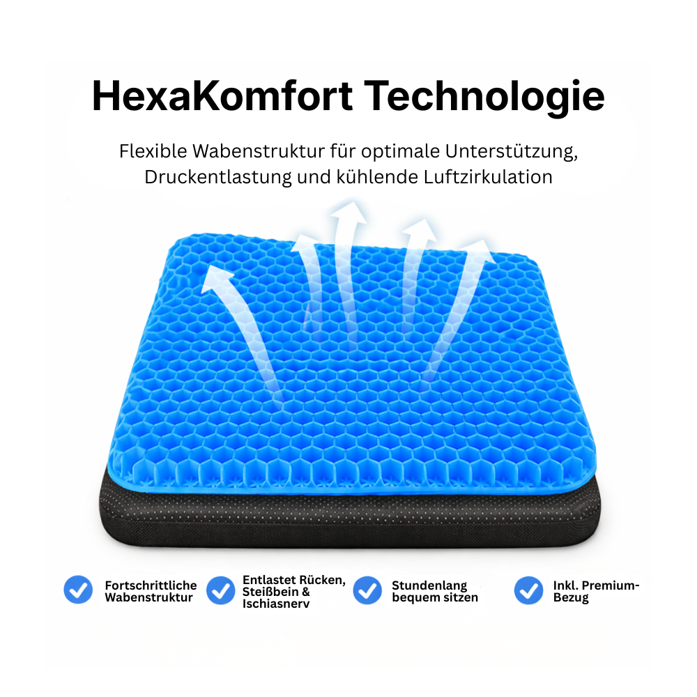 Orthopedic Honeycomb Seat Cushion