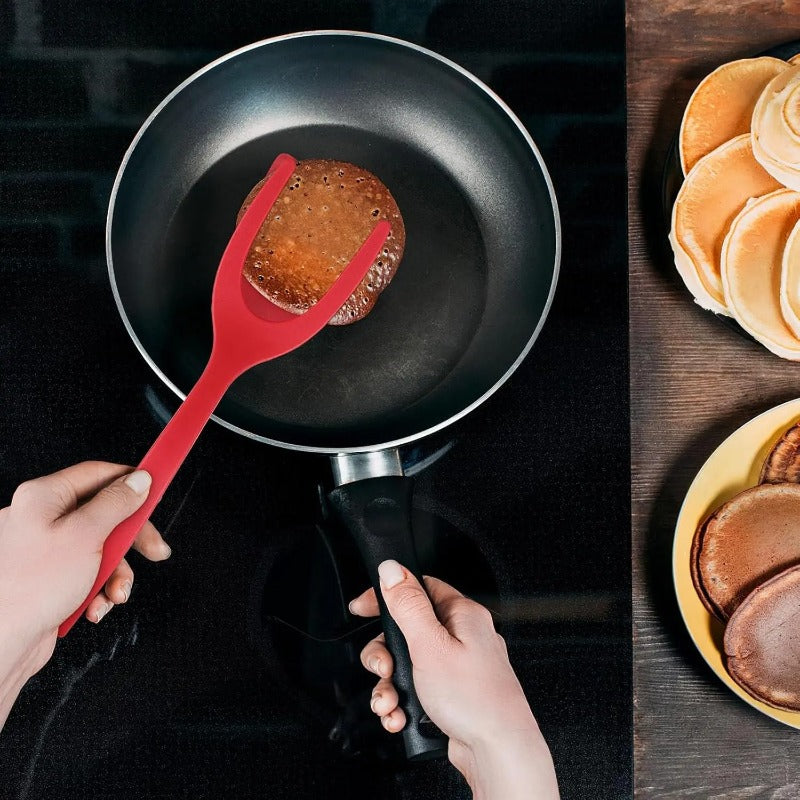 FlexiGrip™ - Flip and Lift Food Easily Without Damaging Pans