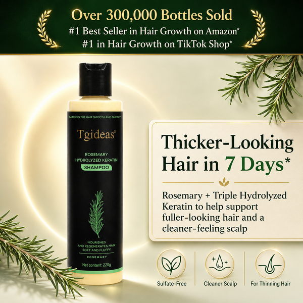 Tgideas® | Rosemary Shampoo | Hair Growth & Anti-Dandruff Scalp Treatment