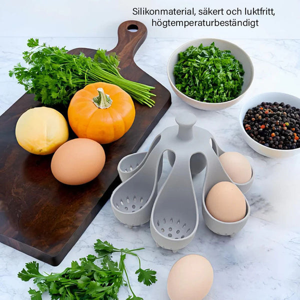 EggEase™ - Perfectly Poach Multiple Eggs Effortlessly Every Time