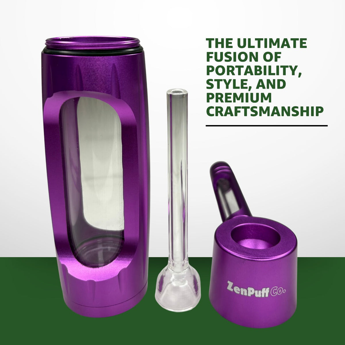 ZenPuff Premium Water Bottle Keeps Drinks Pure Everywhere