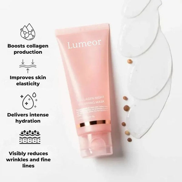 Lumeor Collagen Mask Delivers Radiant, Firmer Skin Overnight