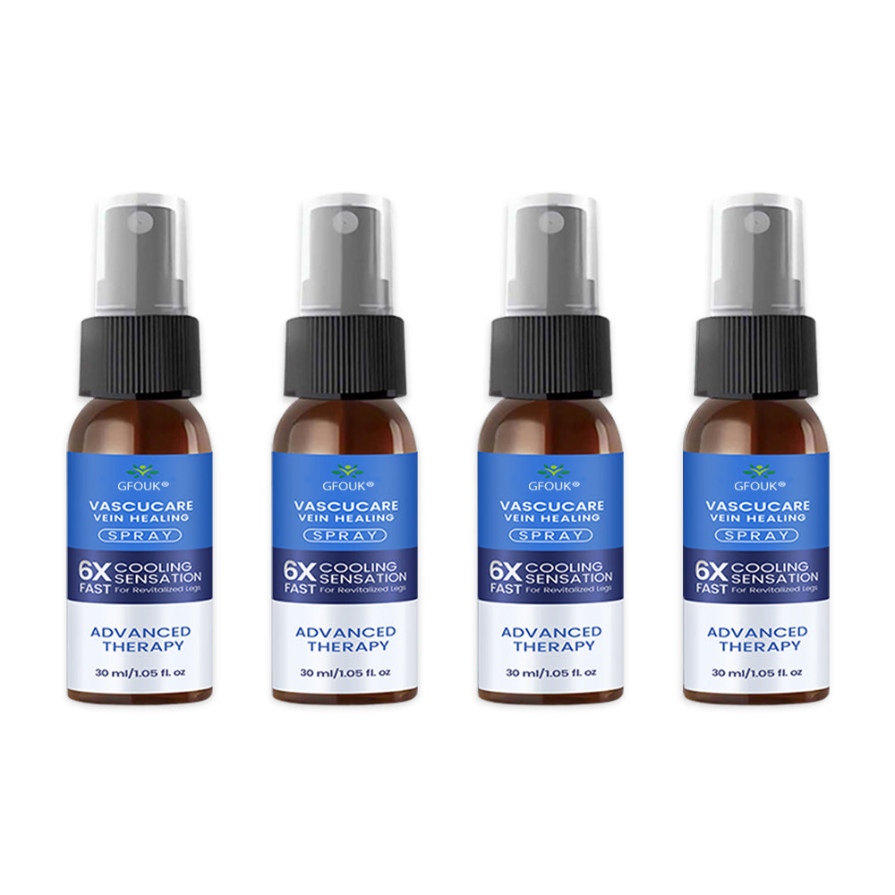 🇺🇸🏆✅🌿GFOUK® VascuCare Vein Healing Spray(Designed for Varicose veins, Spider veins, Deep vein Thrombosis, Chronic venous insufficiency, Venous ulcers, Thrombophlebitis and other venous issues)