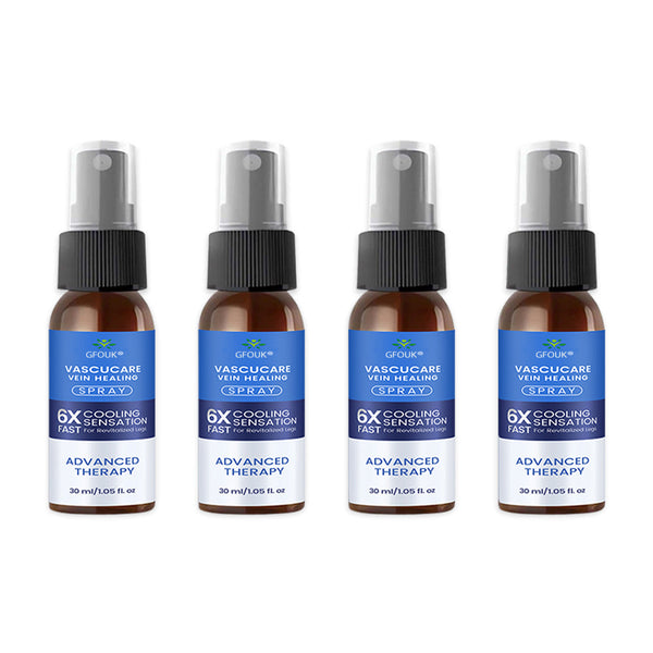 🇺🇸🏆✅🌿GFOUK® VascuCare Vein Healing Spray(Designed for Varicose veins, Spider veins, Deep vein Thrombosis, Chronic venous insufficiency, Venous ulcers, Thrombophlebitis and other venous issues)