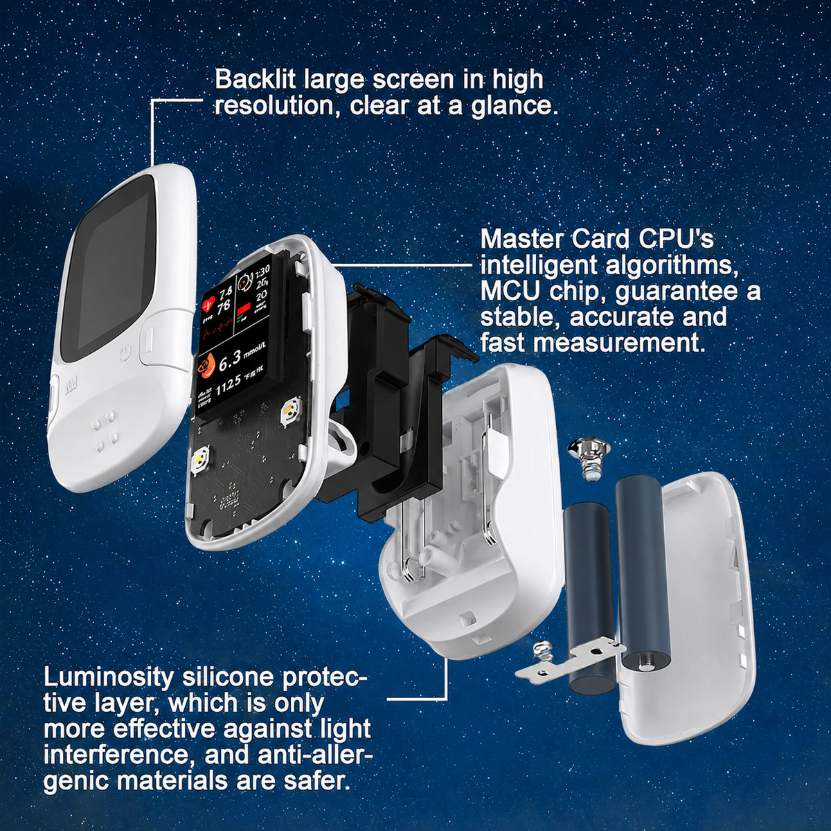 VitaTrack™ All-in-One Health Monitoring Device