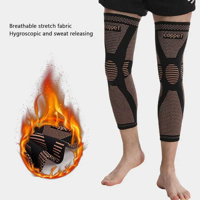 Extended Knee Compression Sleeve – Stay Secure Through Every Movement