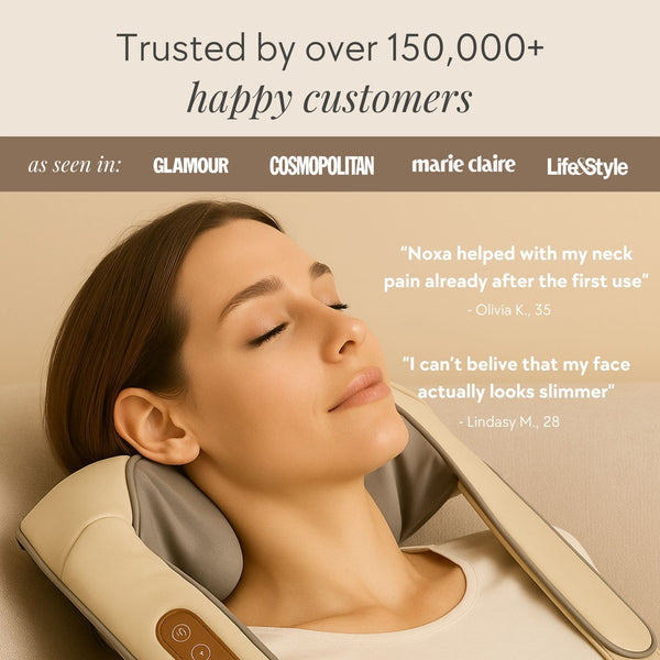 NeckRelief™ Deep-Kneading Neck & Shoulder Massager
