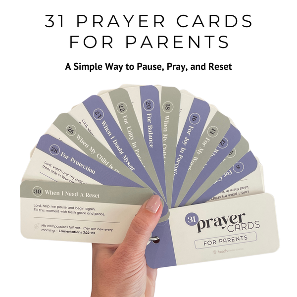 31 Prayer Cards for Parents