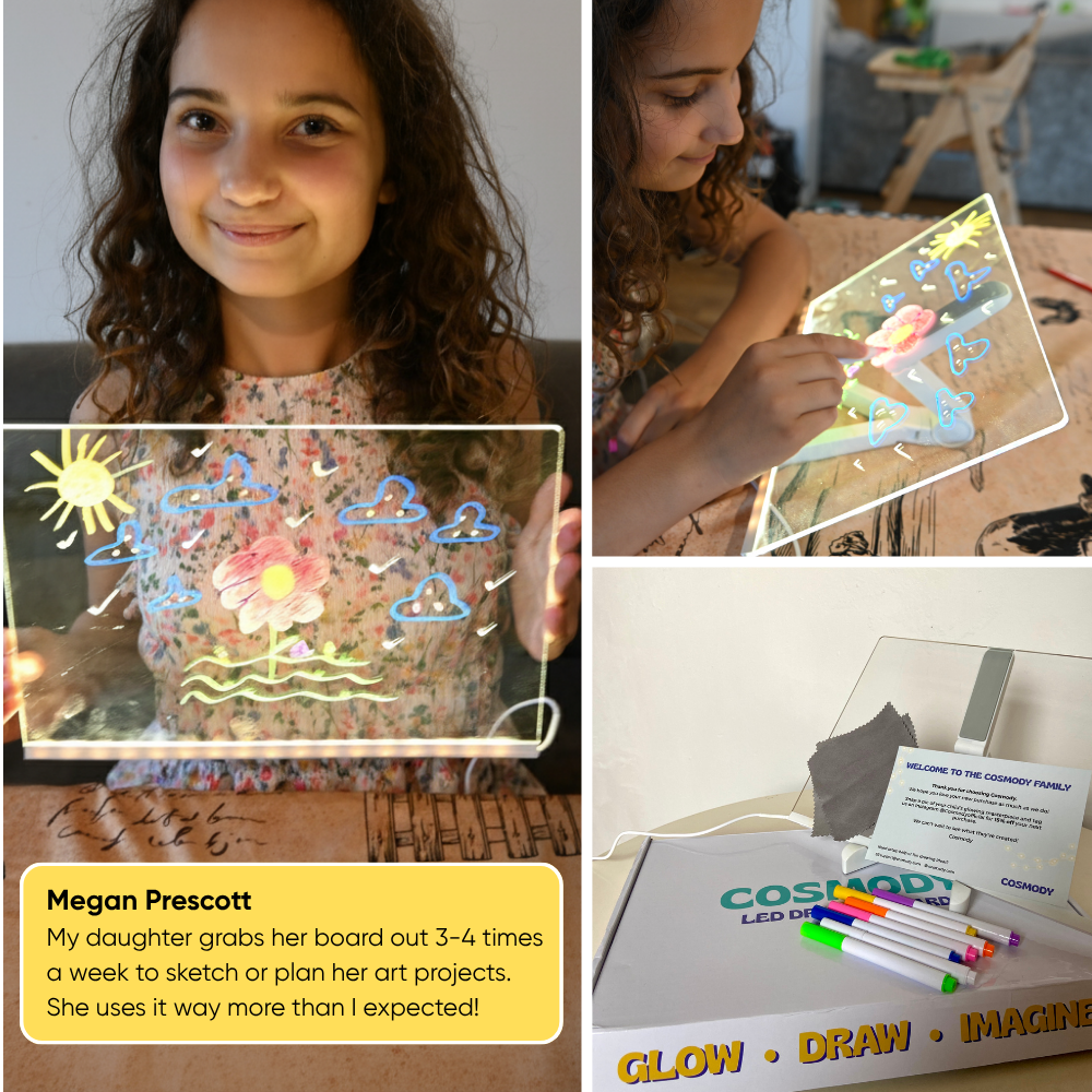 GlowSketch™ Illuminated Creative Drawing Board