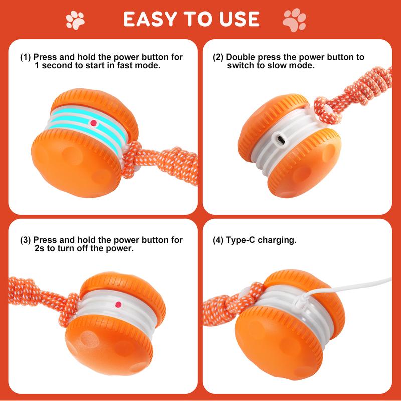 PouncePulse™ Interactive Motion-Activated Dog Toy