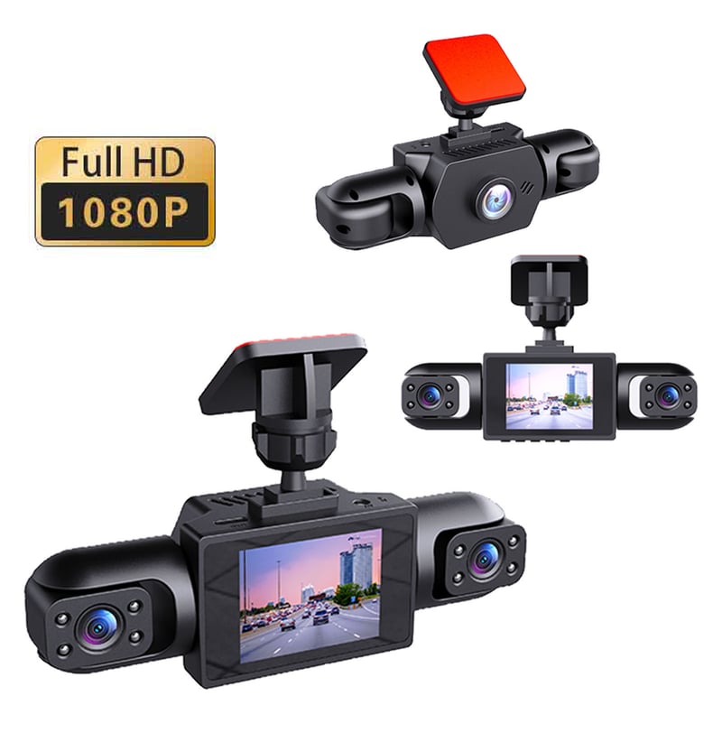 Full View Dashcam System Captures Every Driving Angle