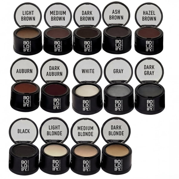 Boldify™ Hairline Powder | Instant Fuller Hair in Seconds