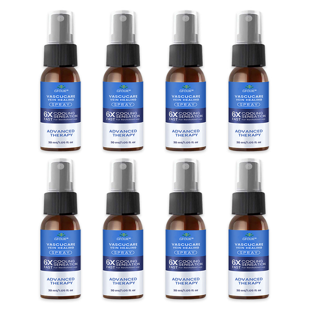 🇺🇸🏆✅🌿GFOUK® VascuCare Vein Healing Spray(Designed for Varicose veins, Spider veins, Deep vein Thrombosis, Chronic venous insufficiency, Venous ulcers, Thrombophlebitis and other venous issues)
