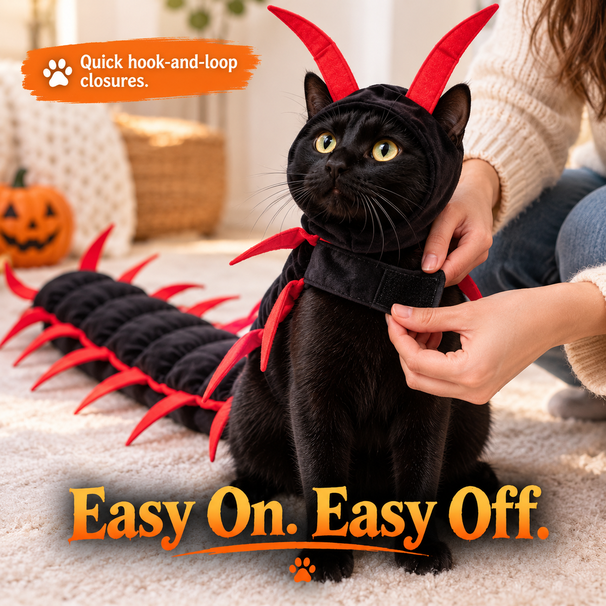 CreepPaws™ 3D Crawling Centipede Pet Costume