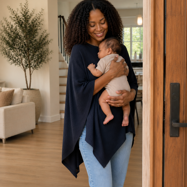 Pure Cotton Nursing Cover Ensures Comfortable Private Feeding