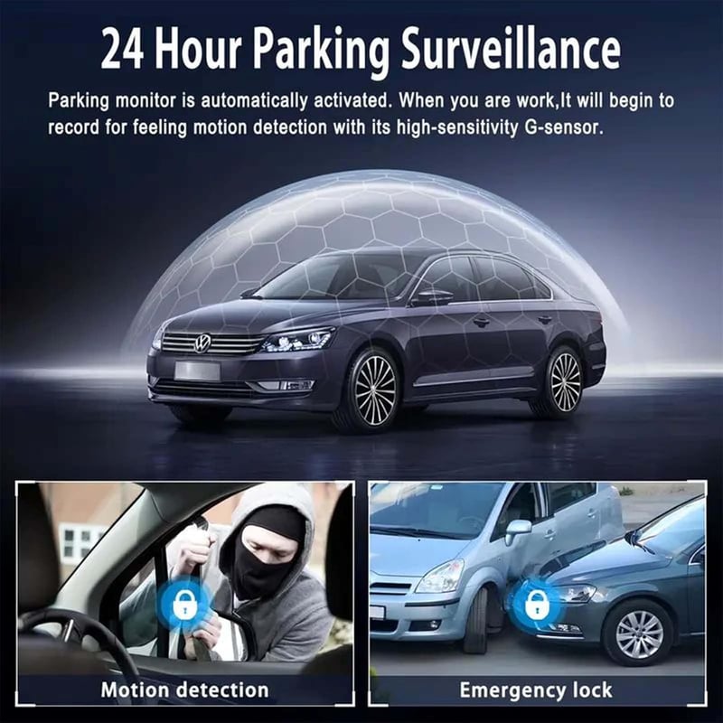 Full View Dashcam System Captures Every Driving Angle