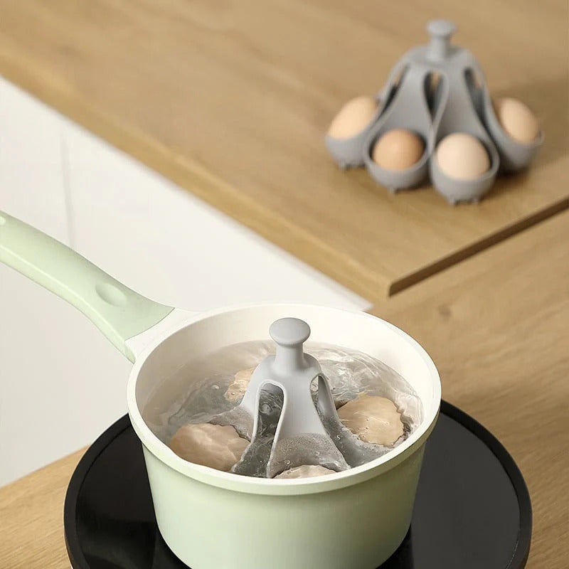 EggEase™ - Perfectly Poach Multiple Eggs Effortlessly Every Time