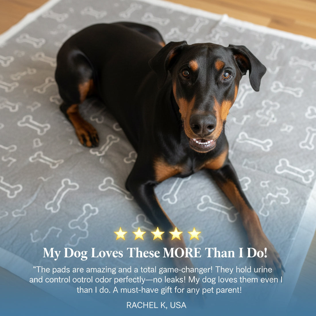 PawLuxe™ Reusable Pup Pad | Clean Floors & Effortless Training