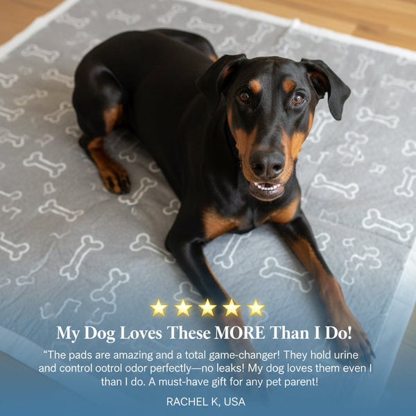 PawLuxe™ Reusable Pup Pad | Clean Floors & Effortless Training