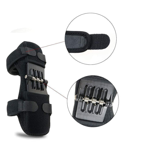 Power Knee Support Booster with Spring Force | Pain Relief & Joint Stability Brace (Pair)
