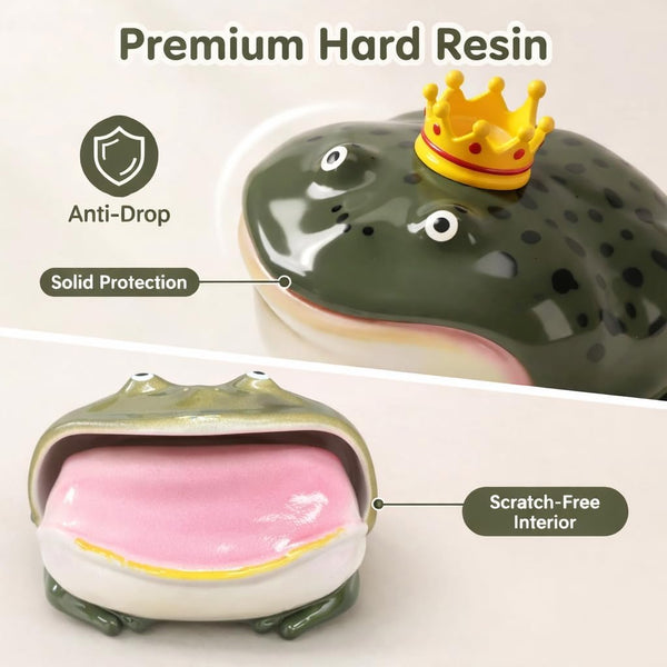 FrogPod™ 3D Frog-Shaped Earbud Case