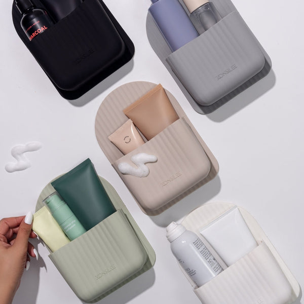AquaNest™ Minimalist Silicone Shower Caddy