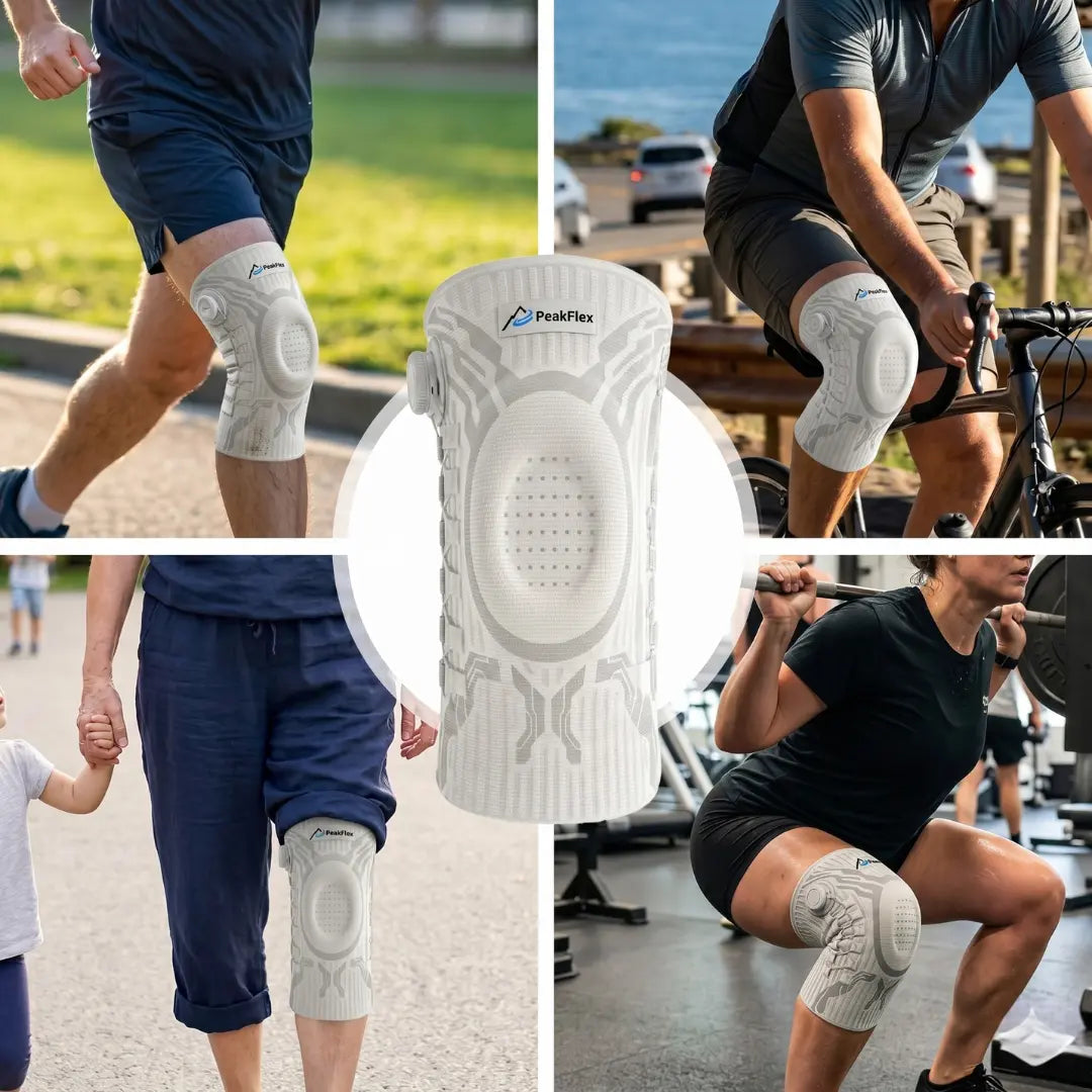 KneeFlex™ Adjustable Compression Support Sleeve