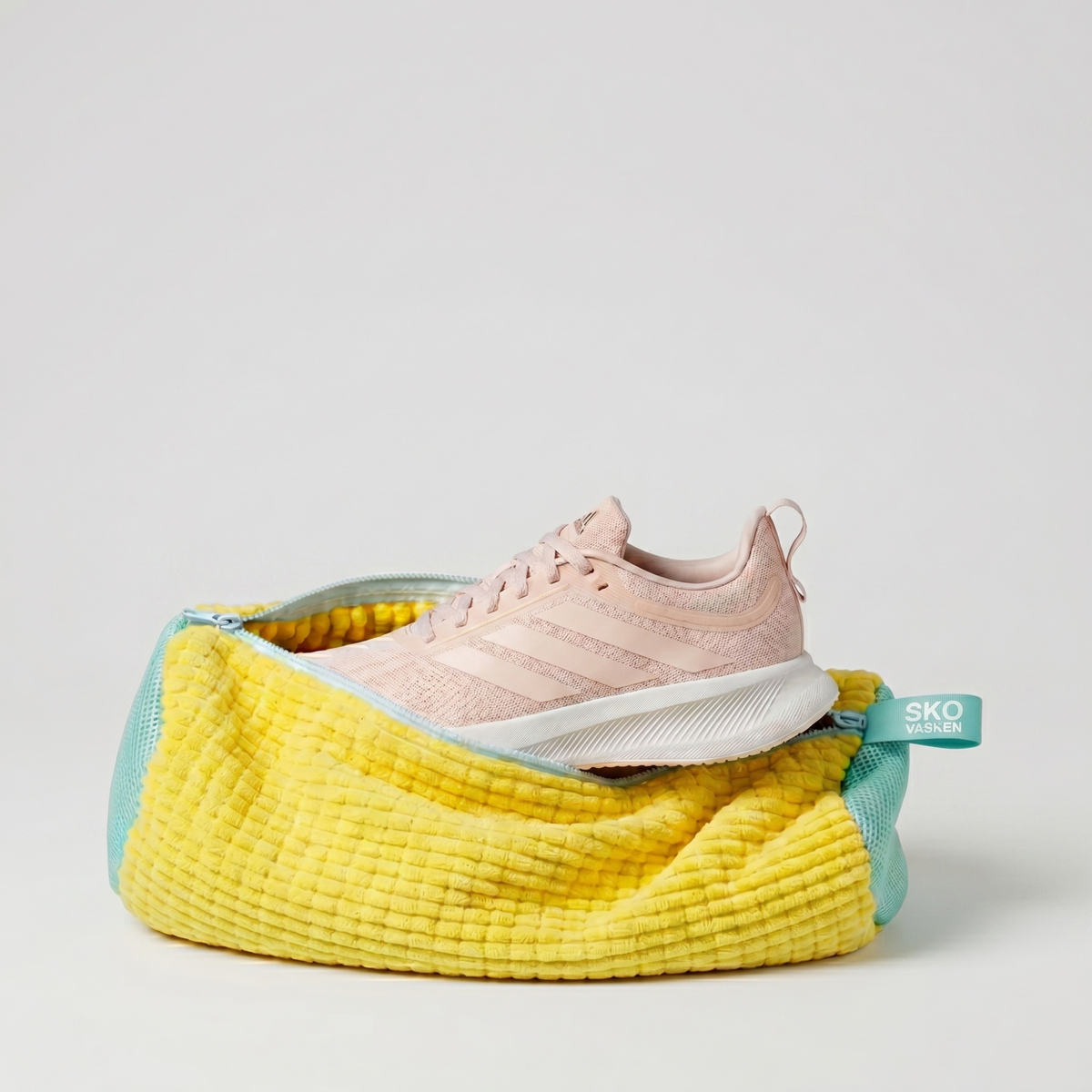 Get clean shoes in just 30 minutes straight from the washing machine
