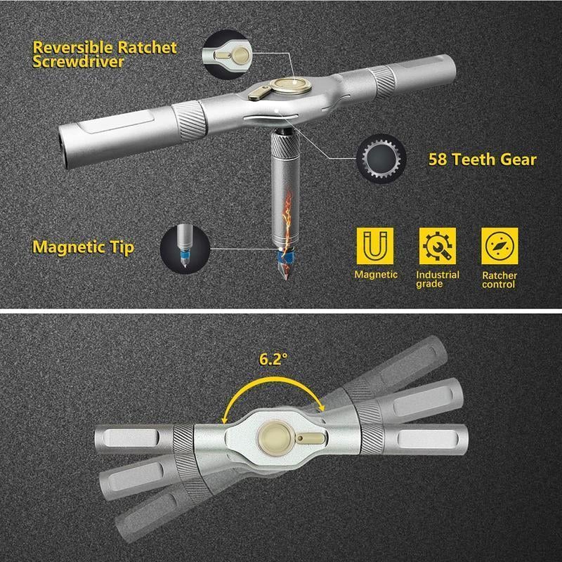 ProGrip™ - Fast, Organized Screwdriving with Magnetic Precision