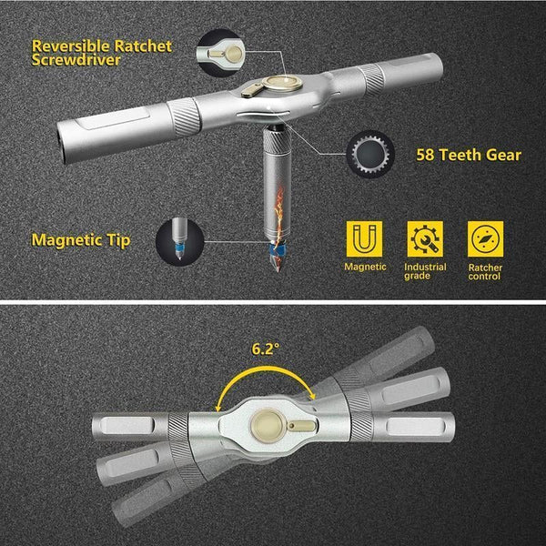 ProGrip™ - Fast, Organized Screwdriving with Magnetic Precision